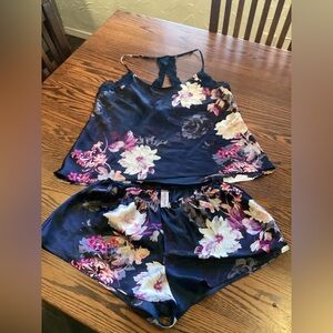 Lilac & London Floral Razorback Sleepwear Set